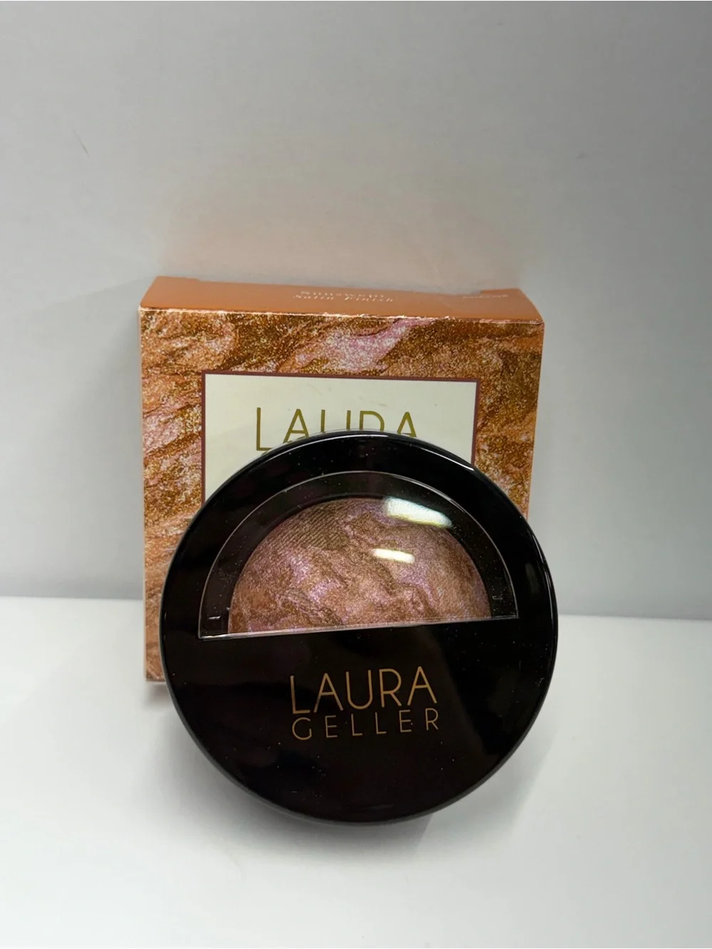 Laura Geller Sunswept Baked Blush-N-Brighten Satin Finish 0.16 oz NIB